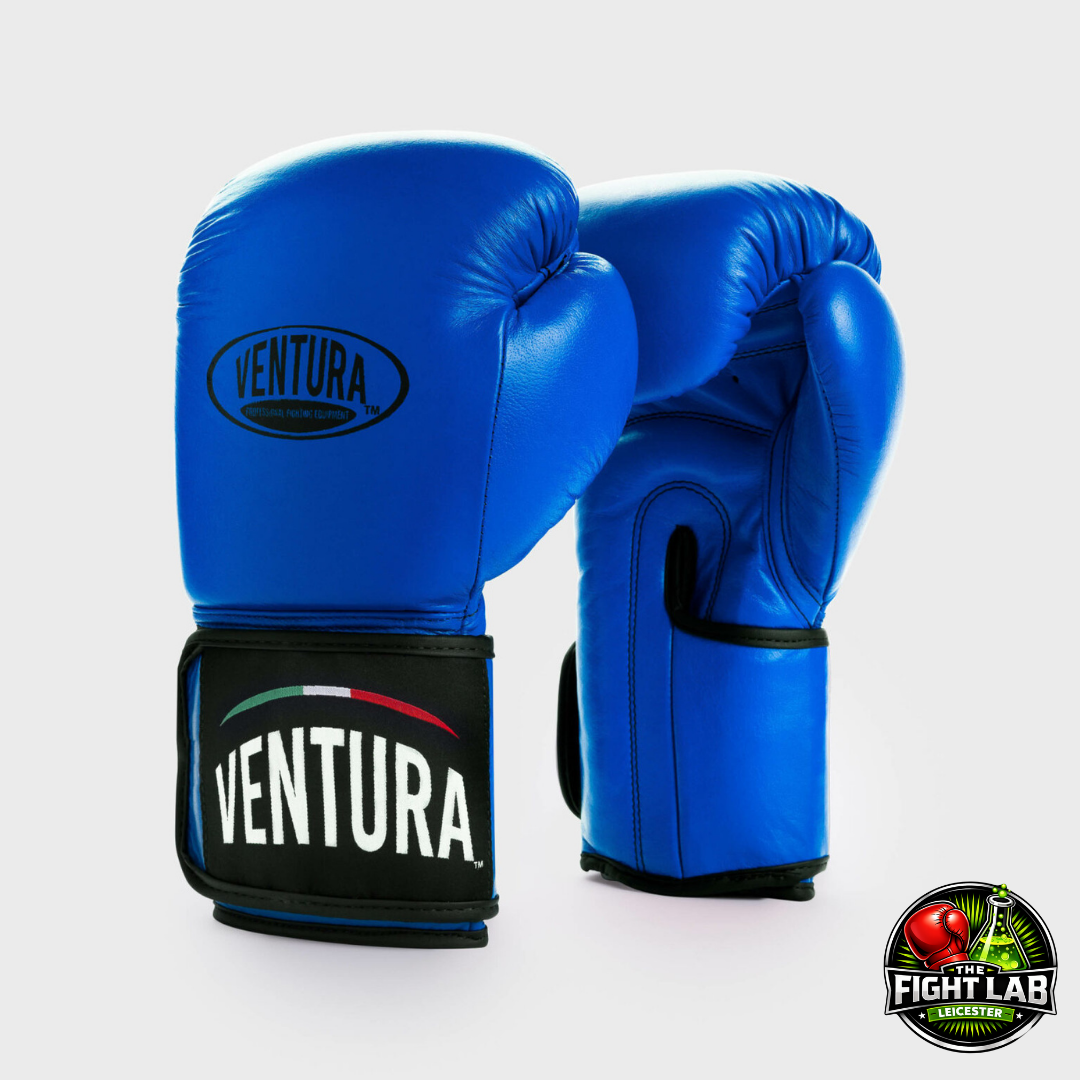 Blue Velcro Boxing Glove