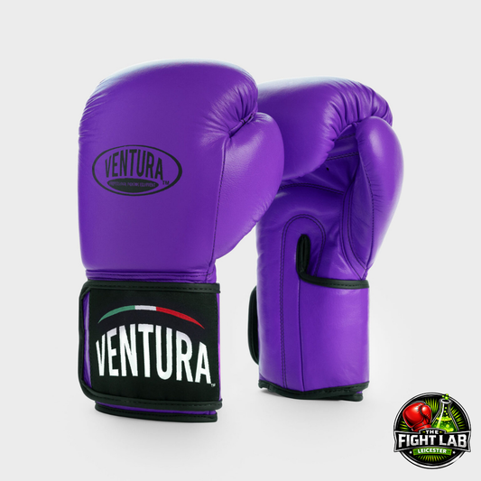 Purple Velcro Boxing Glove