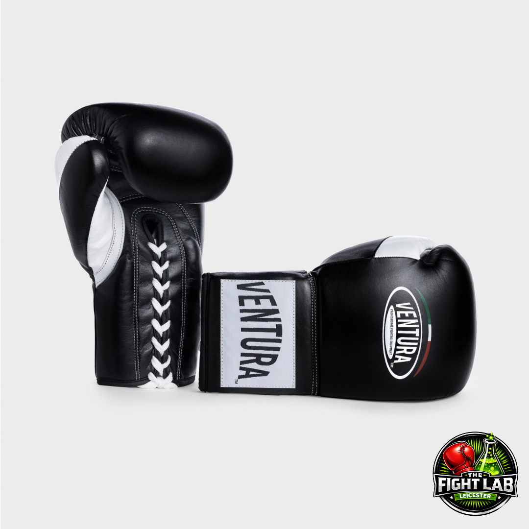 Black Laced Boxing Glove