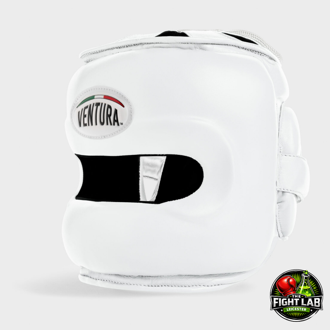 White Bar Head Guard