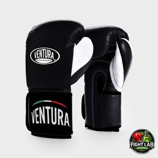 Black Velcro Boxing Glove