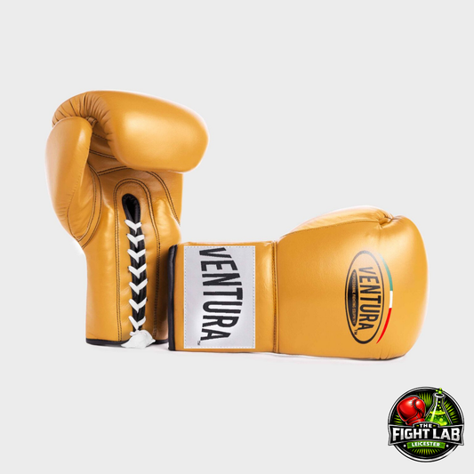 Gold Laced Boxing Glove